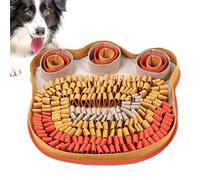 Tapis de reniflement | 49 x 49 cm Puzzle pour Stimulation mentale, tapis de puzzle pour chiens - pour intérieur extérieur, maison, salon, petits animaux domestiques races grandes