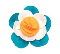 Tapis de Reniflement Fleur pour Chien, Entraînement, Alimentation Lente | Feutre, Forme Fleur, Jeu Interactif, Libération D'énergie, pour Apprentissage Olfactif et Repas Quotidiens
