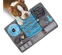 Tapis De Reniflement pour Chien | Jouet Puzzle Tapis De Flairage pour Chiot - Matelas De Stimulation Sensorielle pour Grandes Races Chiots Chats Divertissement Anti Ennui Jeu