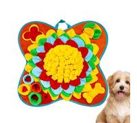 Tapis de renifleur pour Chien | Coussin renifleur Durable et pour Chiot recyclé | Puzzle d'alimentation interactif pour l'ennui, Tapis de pour Chiot pour Encourager Les compétences Naturelle