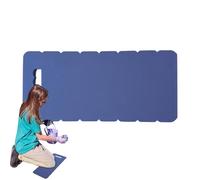 Tapis de réparation de voiture en mousse, tapis de travail de garage, tapis de genoux de jardin, tapis de genoux en mousse épaisse haute densité avec trou de transport pour le jardinage, le travail en