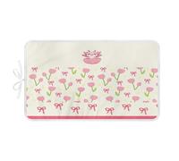 Tapis de Repassage Bouc Rose Mignon Tapis de Repassage sur Table pour Repassage Résistant à la Chaleur Antidérapant Pliable Portable pour Voyager Famille 80x50cm (1 pièce)