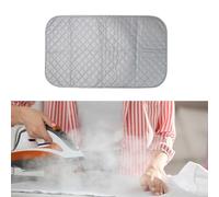 Tapis de Repassage,Nappe de Repassage Portable et Pliable avec Aimants,Coton Résistant à la Chaleur,Tapis de Repassages sur Table Idéal pour la Table à Repasser,Lit,la Table et laCouture (45x85cm)