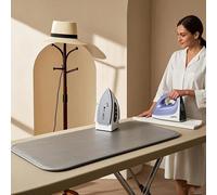 Tapis de repassage pliable résistant à la chaleur, tapis de repassage de bureau, tapis de repassage portable, convient pour la protection du repassage quotidien des vêtements, manteaux, costumes, unif