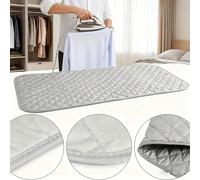 Tapis de repassage pliable résistant à la chaleur, tapis de repassage de table, tapis de repassage portable convenant à une utilisation quotidienne sur les vêtements, manteaux, costumes, uniformes, et