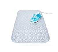 Tapis de Repassage Portable pour Table, 46 x 81 cm, Tapis de Repassage Pliable en Coton Non magnétique, Alternative à la Table à Repasser, idéal pour Les Voyages, Les Petits espaces