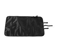 Tapis de Repassage Suspendu à Porte Pliable Polyester Noir 43x25 Pouces | Imperméable et Gain de Place, Installation Rapide, Adapté pour Vêtements et Défroisseurs Vapeur, Usage Domestique