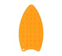 Tapis de repose-fer en silicone multifonction résistant à la chaleur pour planche à repasser, tapis compact orange