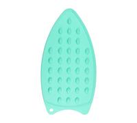 Tapis de repose-fer en silicone multifonction résistant à la chaleur pour planche à repasser, tapis compact à vapeur résistant à la chaleur, turquoise