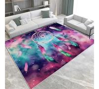 Tapis De Rêve pour Purpre Ratter Sky Sky Machine Washable Area Risque 60 X 90 Cm Soft Fluffy Not Slip Nettle Pile Capture pour Le Salon Chambre Salle CUILLAGE Bure,120 X 170 Cm