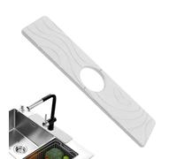 Tapis De Robinet De Cuisine - Plateau Anti-Dérapant À Séchage Rapide - Tapis En Pierre De Séchage Protecteur De L'Évier,Pour Salle De Bain Plan De Toilette Hôtel Maison