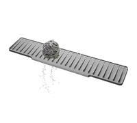 Tapis de robinet d'évier, tapis de drainage en silicone, protection contre les éclaboussures de comptoir, tapis à séchage rapide, protecteur d'eau de cuisine, couvercle d'évier de salle de bain