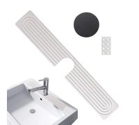 Tapis de robinet pour évier de cuisine - Protection contre les éclaboussures pour évier de cuisine | Protection de plateau en pierre de diatomite - Attrape-gouttes - Plateau à séchage rapide pour