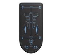 Tapis De Roue Abdominale - Caoutchouc Antidérapant | Ab Roller Genou Protecteur Isolation Acoustique 7mm, Tapis De Fitness Rembourré Compact Pour L'entraînement À Domicile Gym Yoga Étirement