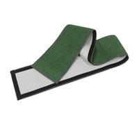 Tapis de Roue D'exercice pour Chat, Patin Vert en Feutre Antidérapant | Surface Texturée, Nettoyage Facile et Appui Stable, pour Roue de Course et Poteaux à Griffer