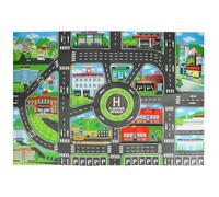 Tapis De Route pour Enfànts - Tapis De Circulation Éducatif, Tapis De Jeu De Circulation pour Enfànts, Carte Routière Durable avec Véhicules, Tapis De Jeu d'apprentissage Éducatif | Tapis De Route