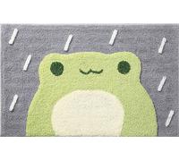 tapis de salle de bain 50*80cm Tapis de porte antidérapant ultra-doux et hydrofuge Tapis de sol absorbant pour chambre à coucher, Grenouille