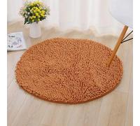 Tapis de salle de bain antidérapant à poils longs, doux et absorbant, pour salle de bain, salon, chambre à coucher, tapis de bain en peluche confortable et stylé, idéal pour la décoration d'intérieur