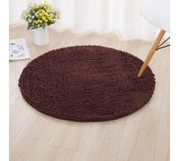 Tapis de salle de bain antidérapant à poils longs, doux et absorbant, pour salle de bain, salon, chambre à coucher, tapis de bain en peluche confortable et stylé, idéal pour la décoration d'intérieur