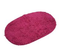 Tapis de salle de bain antidérapant doux au toucher multi-usage pour espaces de vie (bordeaux)