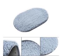 Tapis de salle de bain antidérapant doux au toucher multi-usage pour espaces de vie (kaki)