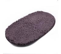 Tapis de salle de bain antidérapant doux au toucher multi-usage pour espaces de vie (rouge pastèque)