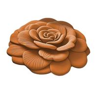 Tapis De Salle De Bain Antidérapant En Peluche Diatomite - 60/80/100 Cm En Forme De Fleur | Tapis De Sol Antidérapant À Séchage Rapide, Esthétique 3D, Pour Chambre À Coucher, Salle De Bains, Cuisine,