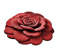 Tapis de salle de bain antidérapant en peluche Diatomite - 60/80/100 cm en forme de fleur | Tapis de sol antidérapant 3D à séchage rapide pour chambre à coucher, salle de bain, cuisine, salon, entrée