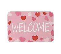 Tapis de salle de bain, antidérapant, lavable, antidérapant, durable, décoration d'intérieur pour entrée ou salle de bain, cadeau charmant, joli design (50 x 80 cm)