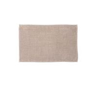 - Tapis de Salle de Bain "Chenille" 50x80cm Beige