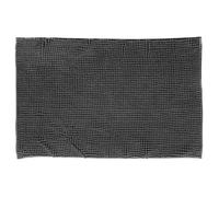 Tapis de Salle de Bain ""Chenille"" 50x80cm Gris