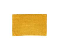 Paris Prix Tapis de bain chenille Jaune moutarde 50x80 cm