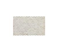 WENKO Tapis de Bain Bamboo Blanc - avec Envers en revêtement antiglisse, Bambou, 50 x 80 cm, Blanc