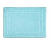 Atmosphera Tapis de bain coton bleu turquoise 50 x 70 cm