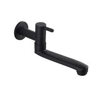 Tapis de salle de bain en cuivre noir super long eau froide utilisé dans le robinet de lavabo extérieur Mop Kr