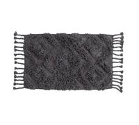 Tapis de Salle de Bain "Hilma" 50x80cm Gris Foncé