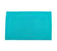 Tapis de salle de bain - Julie Julsen - en coton de première qualité 900 g/m², Coton, Türkis, 70 x 120 cm