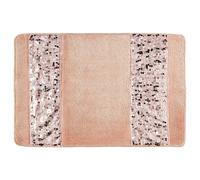 Tapis de salle de bain moderne Zahari Home Sinatra, tapis de bain de luxe classique, d cor contemporain, tapis de bain rose pour douche, design u