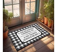 Tapis de salle de bain ultra fin « I Am Blessed Coming In And Going Out »