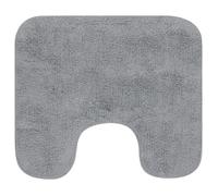 Tapis de salle de bain - VIDAXL - 2 pcs - Gris - Antidérapant - Lavable