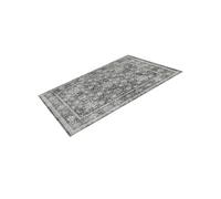 VEVOR Tapis de salon 2,4 x 3 m – lavable, antidérapant, poils courts, gris