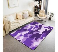 Tapis De Salon, 3D Texture De Camouflage Abstraite Colorée Imprimé Antidérapant Lavable Tapis De Cuisine Moderne Intérieur Et Extérieur Tapis De Sol pour Canapé Couloir Chambre 120 X 1/3937968420669