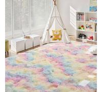 Tapis de Salon 60 x 300 cm Super Doux, Shaggy, Moelleux, Antidérapant Tapis de Sol Grand Dessous Antidérapant, Décoration Intérieure pour Salon Chambre Filles Enfants, Sept Couleurs