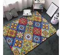 Tapis De Salon Chambre Salle À Manger Bureau Entrée Adulte Design Moderne 3D Vue De La Tour Eiffel À Paris, France Poil Court Doux Léger Antidérapant 200 X 300 Cm /6384012410855
