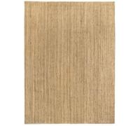 Tapis de salon et chambre HAMID - Tapis Jute Alhambra - 100% Fibre de Jute Naturelle - Tissé à la Main - Tapis 250 x 350 cm