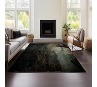 Tapis De Salon - Grand Tapis De Salon Ultra Doux Et Lavable Elden Ring, Motif Décoratif Moderne, Résistant Et Antidérapant (Ring 03,80x120 cm)