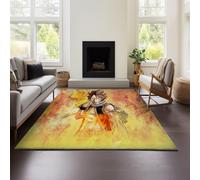 Tapis De Salon - Grand Tapis De Salon Ultra Doux Et Lavable Fairy Tail, Motif Décoratif Moderne, Résistant Et Antidérapant (Fairy Tail 04,150x200 cm)