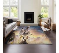 Tapis De Salon Moderne À Poils Courts avec Motif Géométrique 3D « Champs De Bataille De Playerunknown » (Battlegrounds 02,45x120cm)