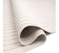 Tapis de Salon Moderne - THE CARPET - Santo Plus - Crème - Rond 160 cm