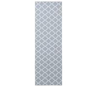 Tapis de Salon ORIZ 1150 GSM Gris et Blanc Poils Courts | 100 % polyester, dossier tissé texturé, bords cousus, profil bas, pièce à vivre, couloir, entrée